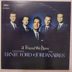 Tennessee Ernie Ford Jordanaires A Friend We Have LP Record Album Vinyl